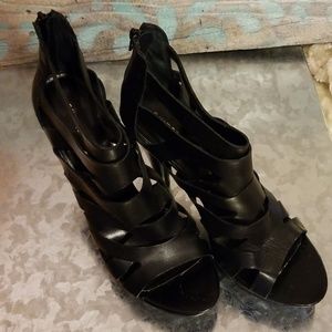 Chinese Laundry Strappy Black Heels